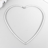 Кольцо для ловца снов металлическое "Сердце" 0,28*10*10 см. 7887059