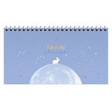 Планер недатированный, 64л., 165*85мм, на гребне MESHU "Moon light" MS_53279