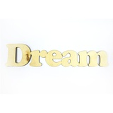Надпись из фанеры "Dream" 10 см