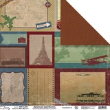 Mr.Painter Бумага для скрапбукинга 30,5*30,5 см, 180 г/м2. Путешествие PSW(230)14-004 Mr.Painter Бумага для скрапбукинга 30,5*30,5 см, 180 г/м2. Путешествие PSW(230)14-004
