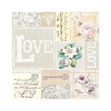 Салфетка для декупажа 33*33 см. Love Square SDL084500