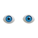 Глаза 7 мм, 1 пара. Цв голубой. 2794097