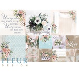 Fleur design Набор карточек "Очарование" 9.5*9.5 см и 5*5 см FD1117710