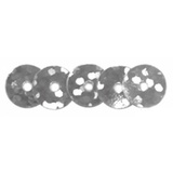 Астра Пайетки плоские, 6 мм, 10 гр. Серебро голограмма 50112