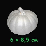 Пенопластовая заготовка ТЫКВА 6*8.5 см. ТСМ-6