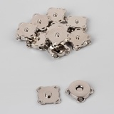 Кнопки магнитные пришивные d18 мм, 1 шт. Серебро. 4685591