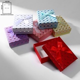 Коробочка подарочная под набор "Кубики", 7*9 см, цвет МИКС   9901781
