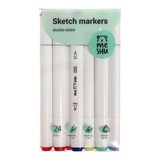 MESHU Набор маркеров для скетчинга, 24 цв, Цветочная гамма MS_38263
