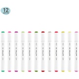 MESHU Набор маркеров для скетчинга, 12 цв, Цветочная гамма MS_38261