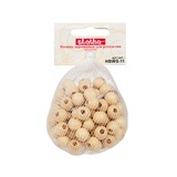 Бусина "Zlatka" дерево 10 мм 100 шт ± 5 шт св. дерево HBWS-11