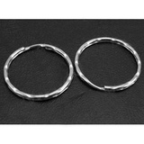 Основа для брелка кольцо металлическое с цепочкой 2,5 см 1 шт