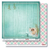 SCB Бумага 30,5*30,5 см. двусторонняя, 190гр/м. Мамины сокровища: Купание. SCB220607202