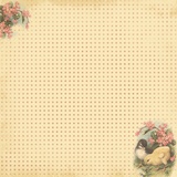 SCB Бумага 30*30 см. двусторонняя, 180 гр/м. Весенний Праздник: Светлый праздник