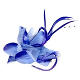 Брошь-цветок 2038-6114, 14.5 см, Синий. MH6118 7702024