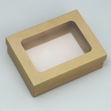 Коробка подарочная «Под крафт» 16,5 × 12.5 × 5 см   9671280