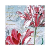 Салфетка для декупажа 33*33 см. Majestic Tulips SDL083900