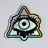 Термоаппликация "Глаз", 6,2 х 6  см   9947854