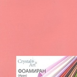 Crystal Art Фоамиран 20*30 см, Иран. Коралл 143_2030