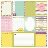 SCB Бумага 30*30 см День за днем Приятные мелочи 180 гр/м АНГЛ.