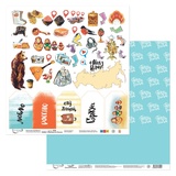 Mr.Painter Бумага PSR 30,5*30,5 см, 190 г/м2. Прогулки по России PSR-190206-7