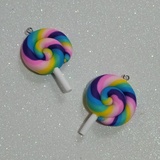 Подвеска пластик "Карамель на палочке"  в ассортименте 1 шт