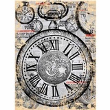 Craft Premier Рисовая бумага для декупажа "Карманные часы", А3, 25 гр/м. CP00768
