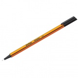 Berlingo Ручка капиллярная "Rapido" черная, 0,4мм, трехгранная CK_40100