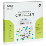 Игра настольная ТРИ СОВЫ "Словодел", 27*27см, картонная коробка НИ_54127