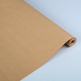 Бумага упаковочная крафт без печати, 70 г/м2. 70 см*10 м. 3341675