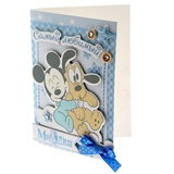 Набор для создания открытки "Самый любимый малыш" Микки Маус, 11*15 см. 1135347