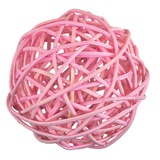 Blumentag Декоративные шары из ротанга 7 см, 1 шт. Св. розовый BRF-7