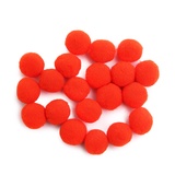 Помпоны Астра 15-18 мм, 20 шт. Цвет: оранжевый 7731311/25