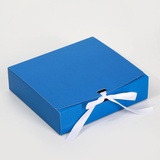 Коробка сборная "Синяя" 16,5*12,5*5 см. 7303204