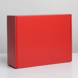 Коробка сборная "Красная" 27*21*9 см. 7303387