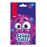 LORI Химические опыты.Crazy Balls "Розовый, голубой и фиолетовый шарики" Оп-100