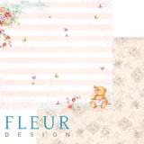 Fleur design Бумага для скрапбукинга 30*30 см, 190г/м2 "Маленькие радости" FD1005003
