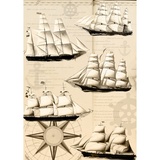 Craft Premier Рисовая бумага для декупажа "Королевский флот", А3, 25 гр/м. CP08654