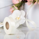 Лента для декора и подарков 2 см, 45 м. Молочный 3920964