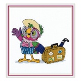 Klart Набор для вышивания Союзмультфильм "На Таити" 13,5*15,5 см CMF-8-564